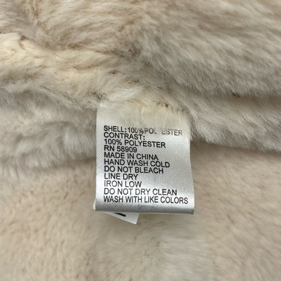 Gianni Bini Faux Sherpa Suede Vest - Picture 5 of 7